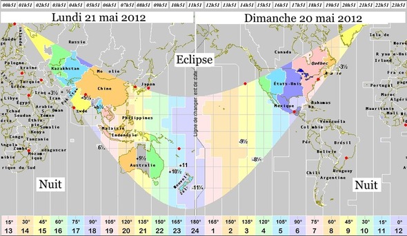 Le sourire de lumière dessiné sur la Terre ;-) Le sourire de lumière dessiné sur la Terre ;-)