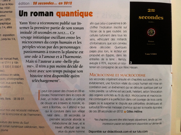 Articles de presse Articles de presse