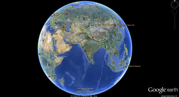 Océan Indien & Asie