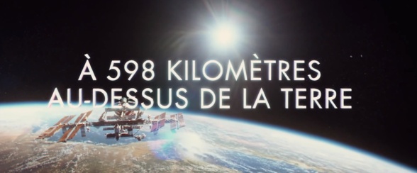 ISS : Station Spatiale Internationale, vitesse : 28.000 Km/h...