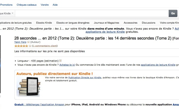 Tome 2 "28 secondes en 2012" sur Amazon.fr